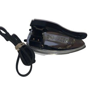 Folding Travel Iron - Model SM- 6622 - Wrinkle Remover Electric Vintage